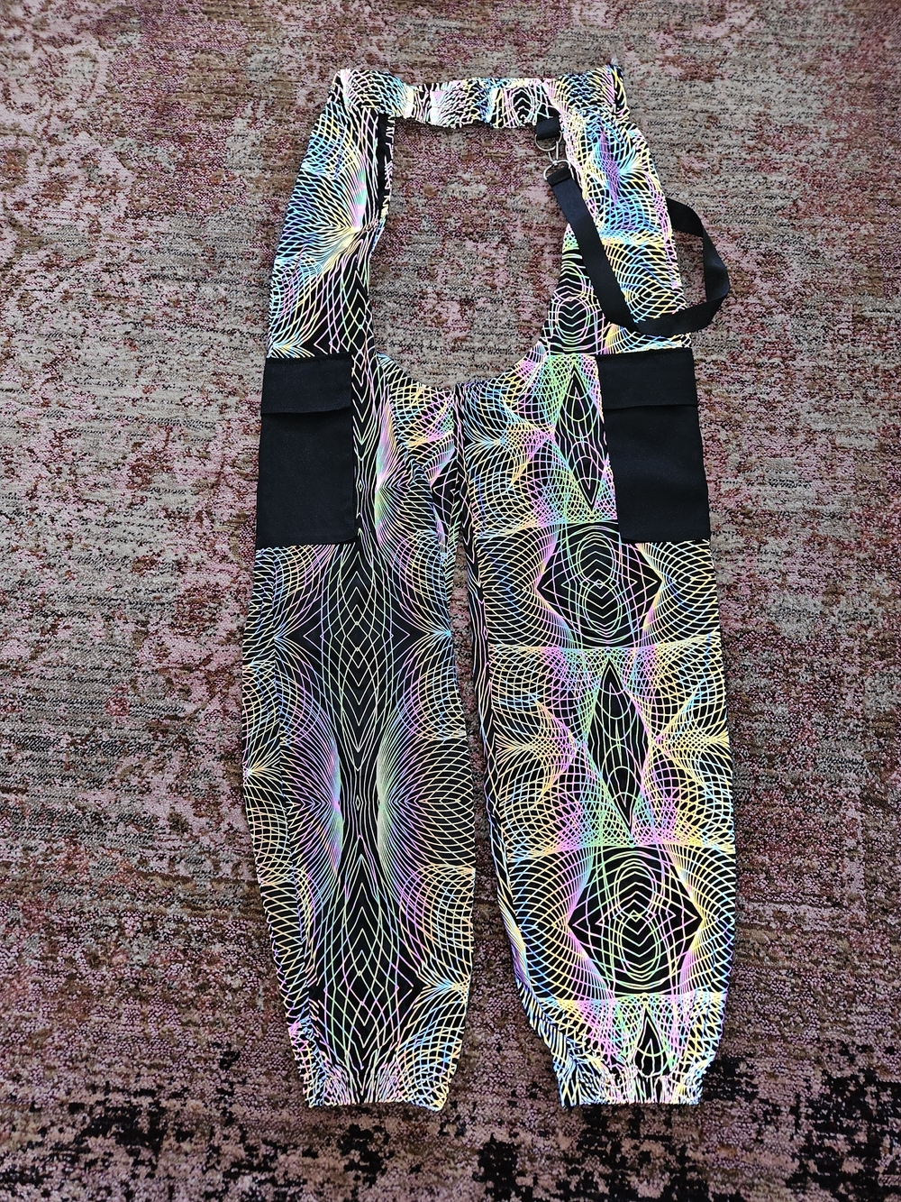 iHeartRaves Reflective Webbing Chaps